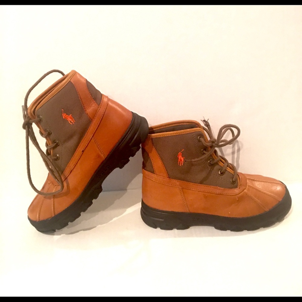 Boys polo boots
